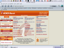 ICICI Bank Website Front Page